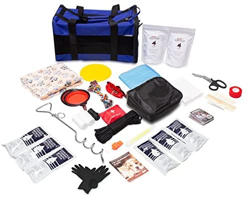 Earthquake Emergency Kits for Dogs - Emergency Zone Deluxe Dog Go-Bag Bug-Out Survival Kit